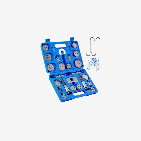 Orion Motor Tech 24pcs Heavy Duty Disc Brake Piston Caliper Compressor Rewind Tool Set and Wind Back Tool Kit for Brake Pad Replacement Reset, Fits Most American, European, Japanese Autos